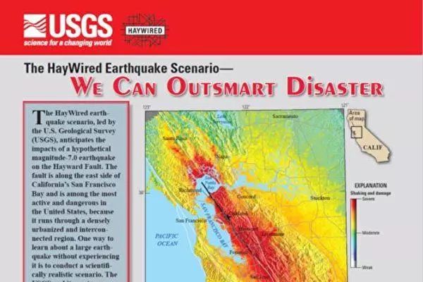 研究：美国加州断层是定时炸弹，将引发大地震50万人无家可归